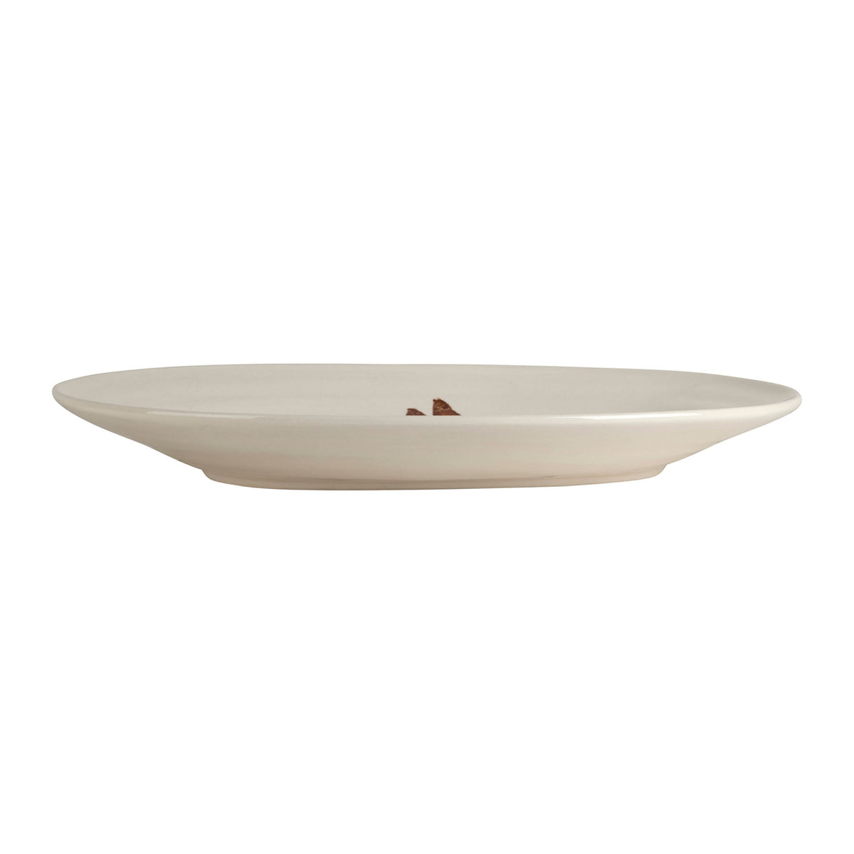 Deep Dish Basse-Cour Brown 44X32X5.5Cm Earthenware — The Hampton Home Shop