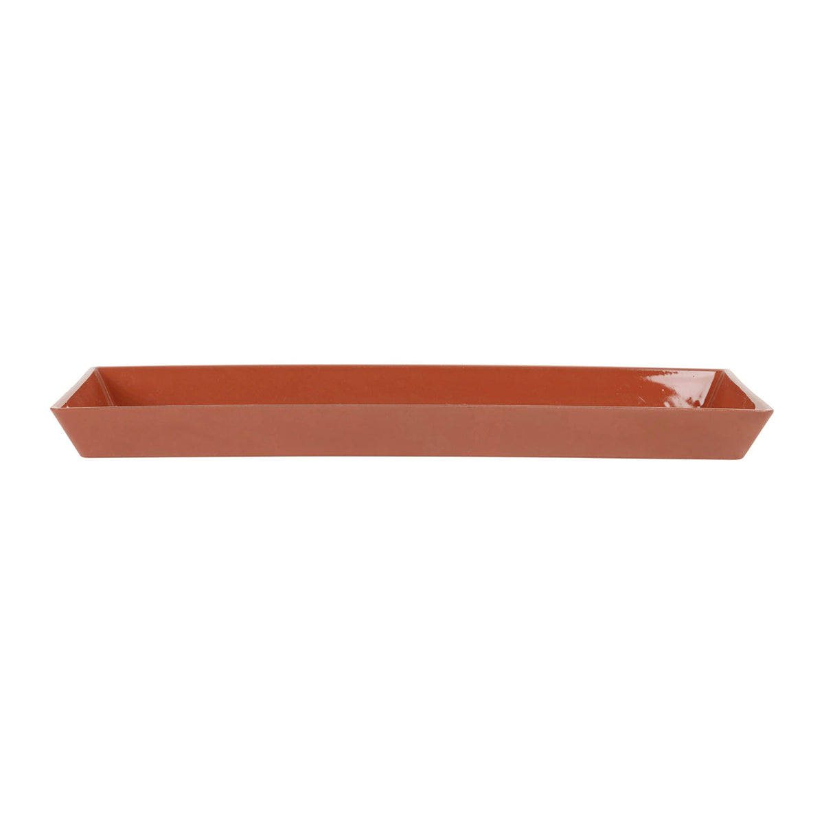 Rectangular Tray Bistrot-Amis Rust+Yellow 26X11 Pp — The Hampton Home Shop