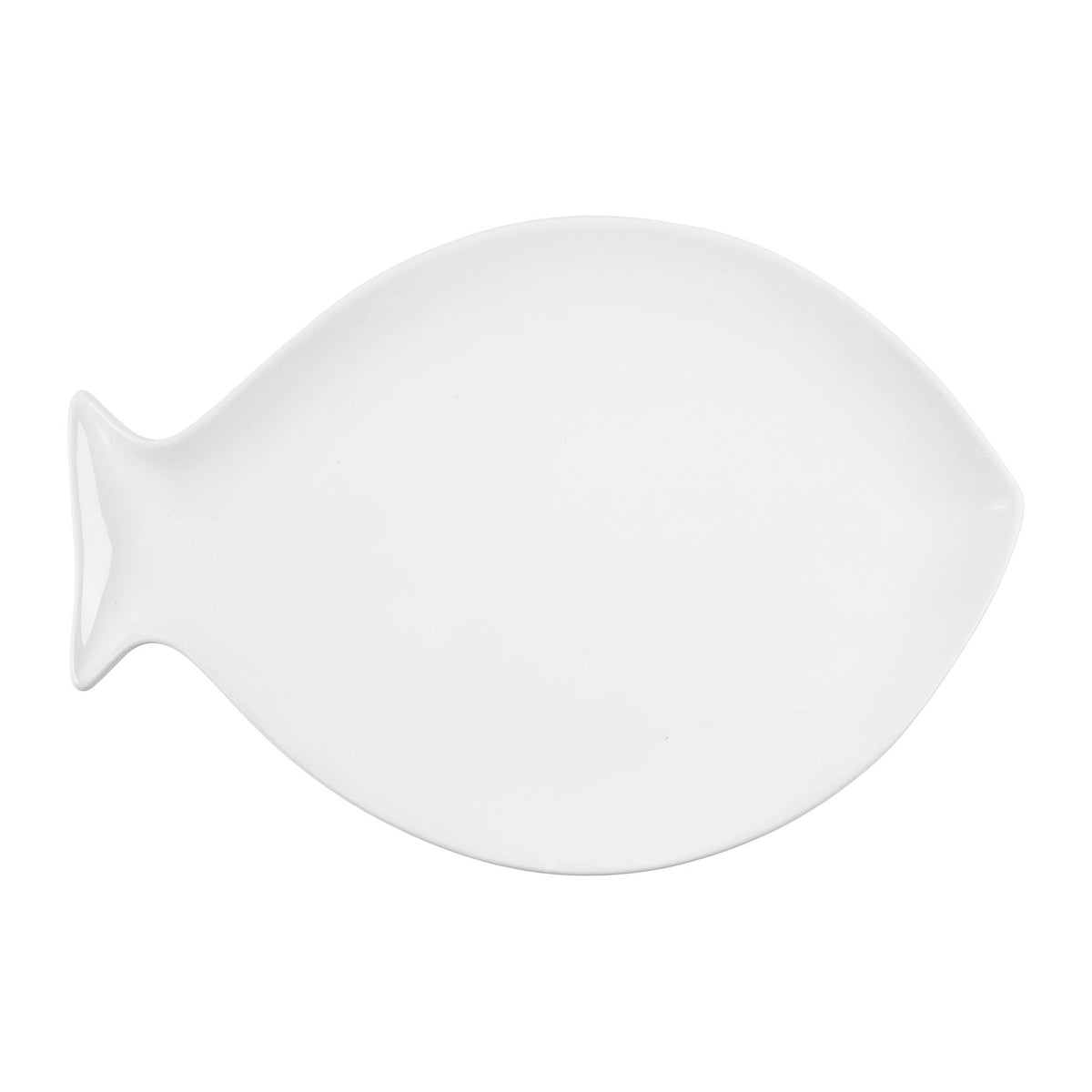Dish Mareea White 42X28Cm Earthenware — The Hampton Home Shop