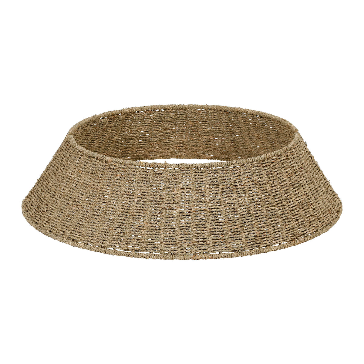 Christmas Tree Skirt Borneo Nt D70Cm Seagrass+Iron — The Hampton Home Shop