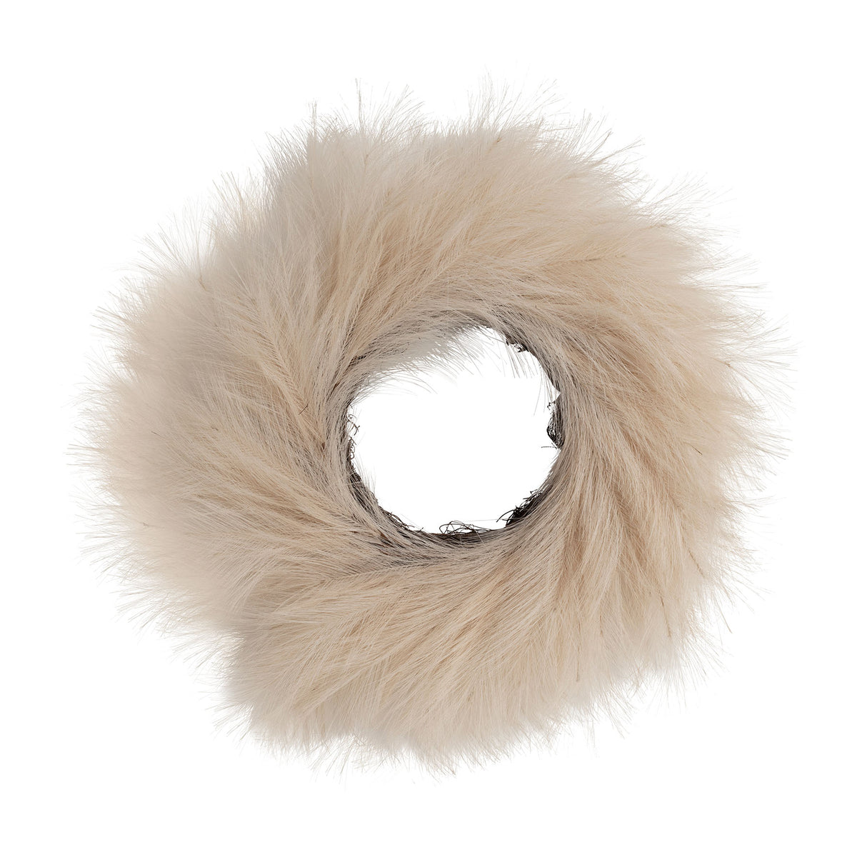 Wreath Pampa Sand D62X7Cm Polystyrene+Wire+Twig — The Hampton Home Shop