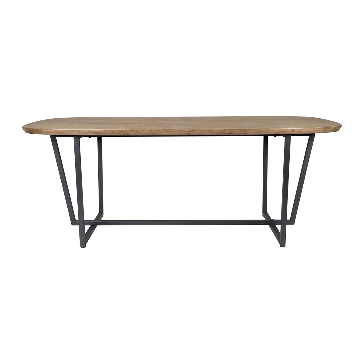 Dining Table Alpinia Nt+Black 200X100H75 Iron+Fir — The Hampton Home Shop