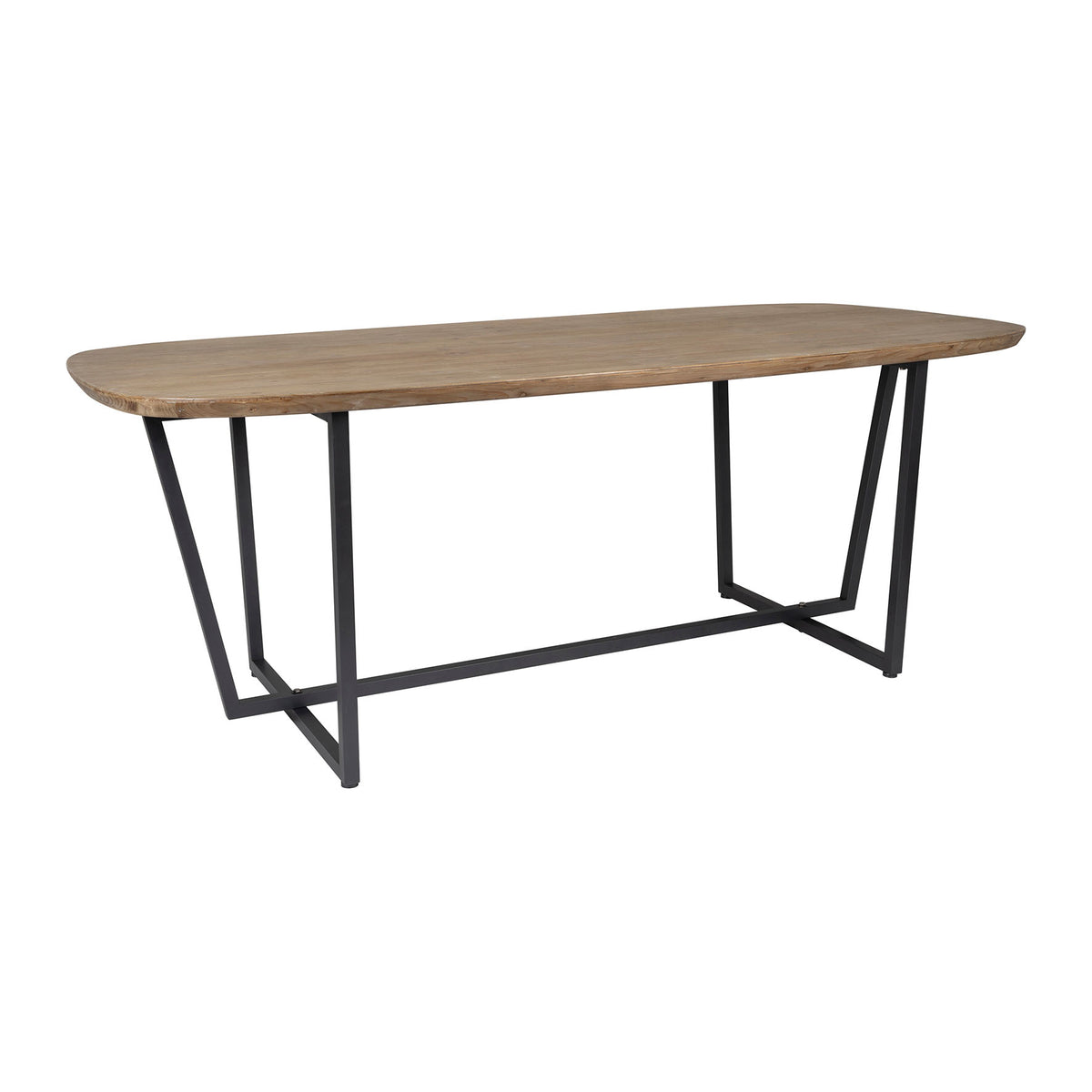 Dining Table Alpinia Nt+Black 200X100H75 Iron+Fir — The Hampton Home Shop