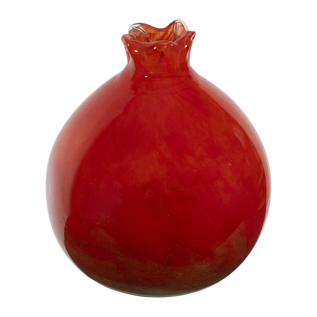Decorative Pomegran Grenadier Red+Green 10X10X11C — The Hampton Home Shop