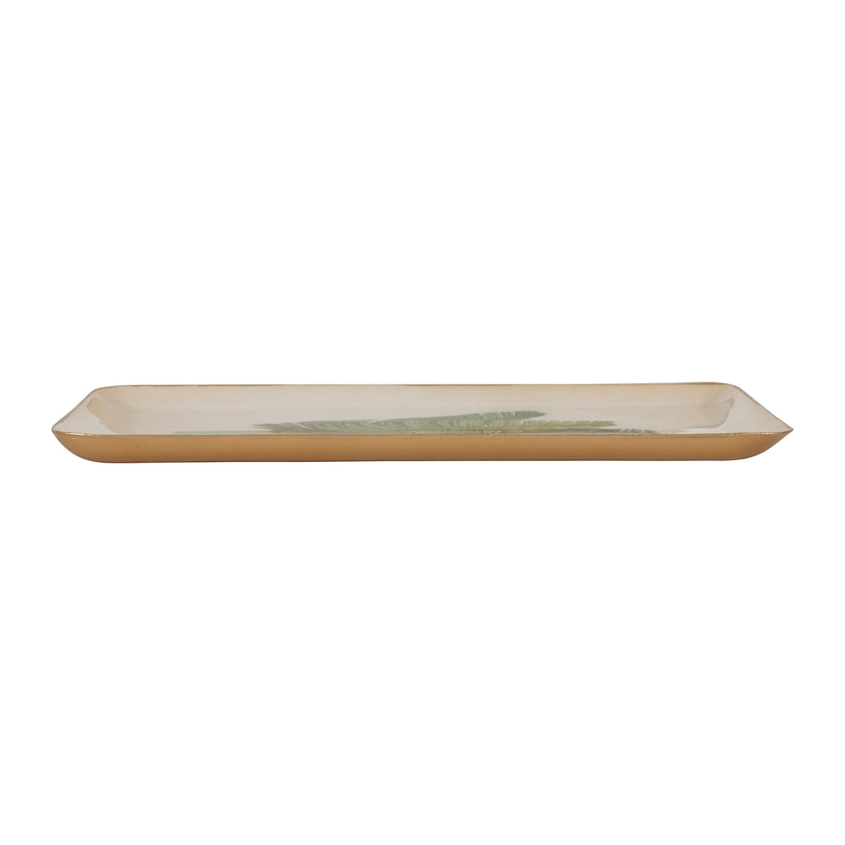 Tray Bananier Green 15.5X25.5Cm Iron — The Hampton Home Shop