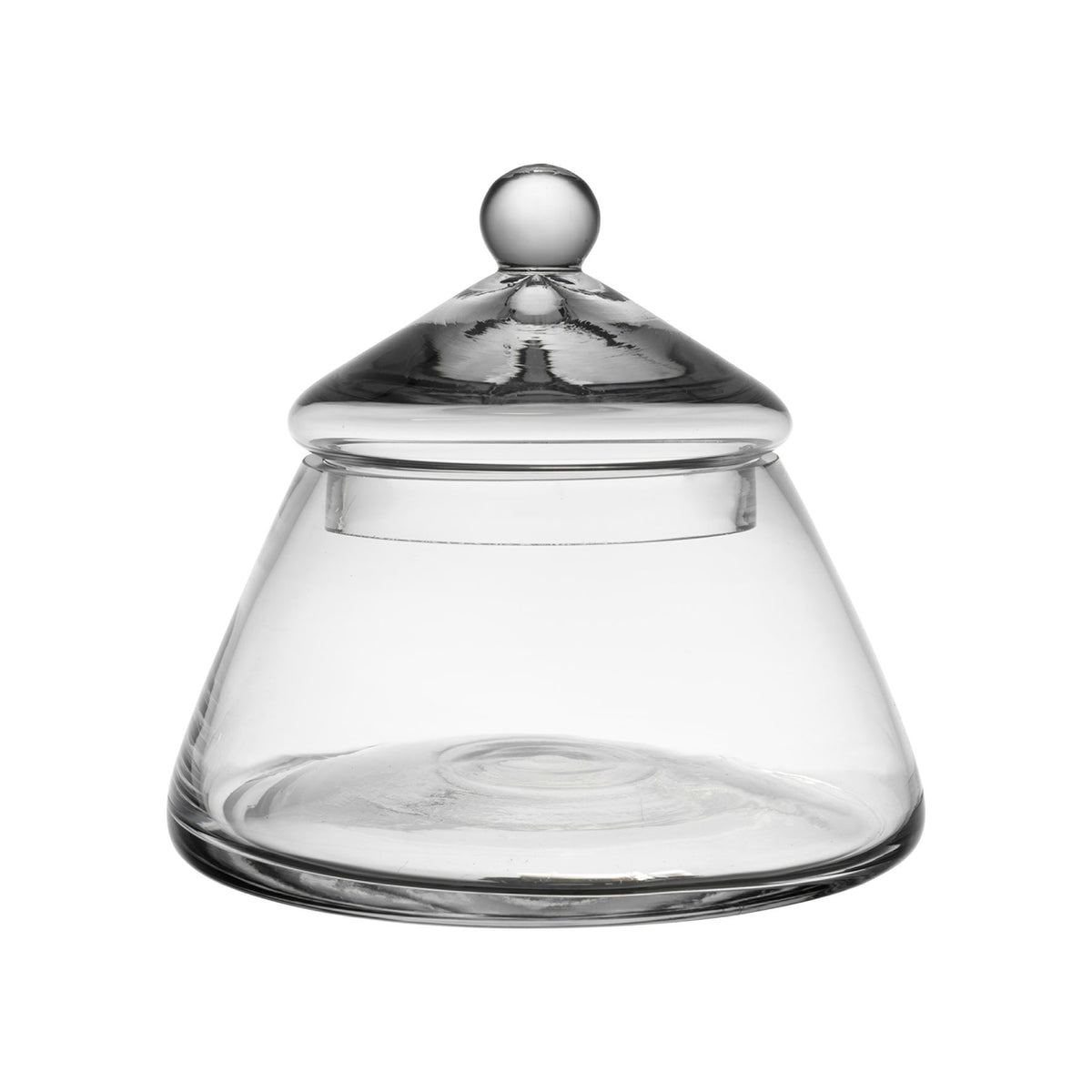 Jar With Lid Angele D21Xh18.5Cm Glass — The Hampton Home Shop