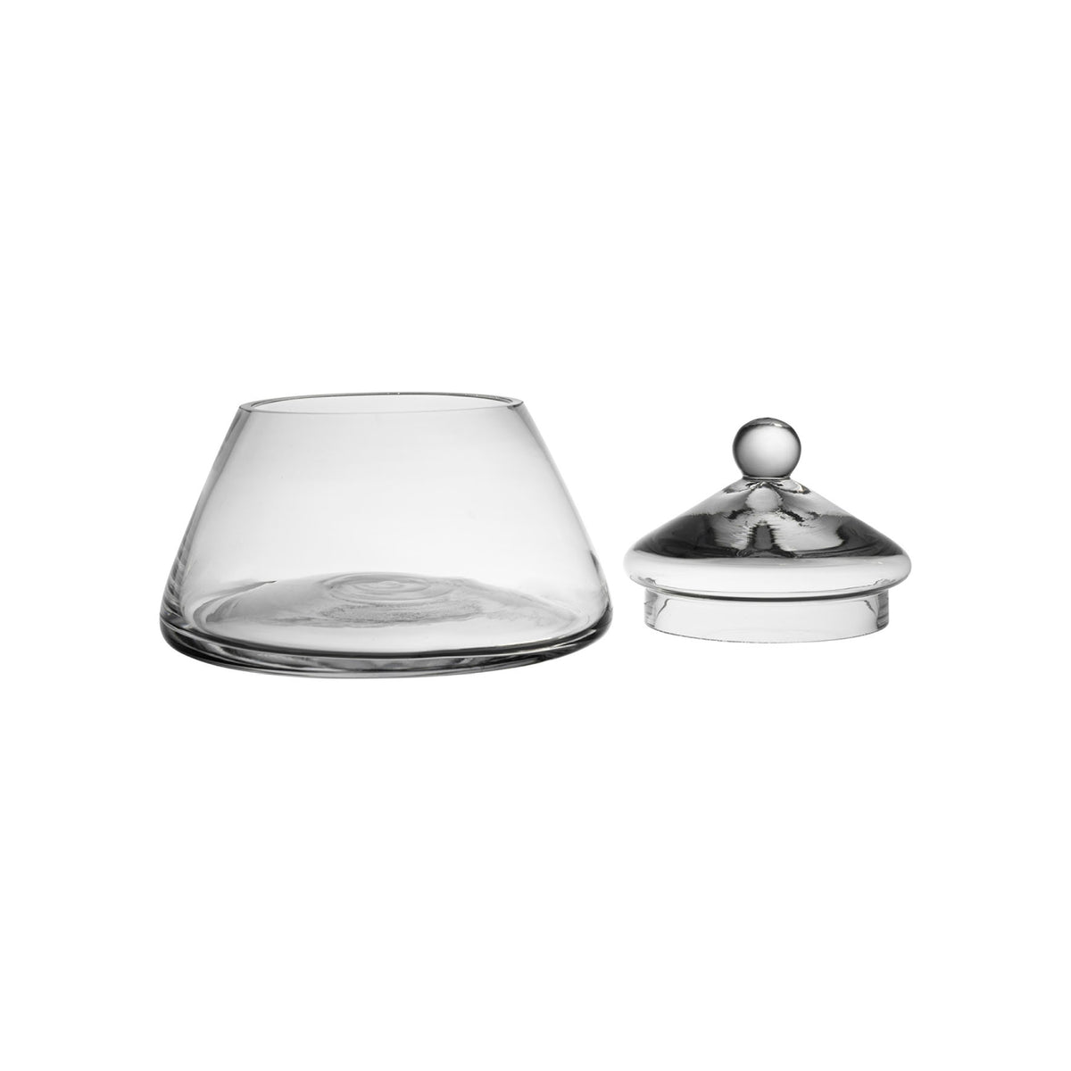 Jar With Lid Angele D21Xh18.5Cm Glass — The Hampton Home Shop
