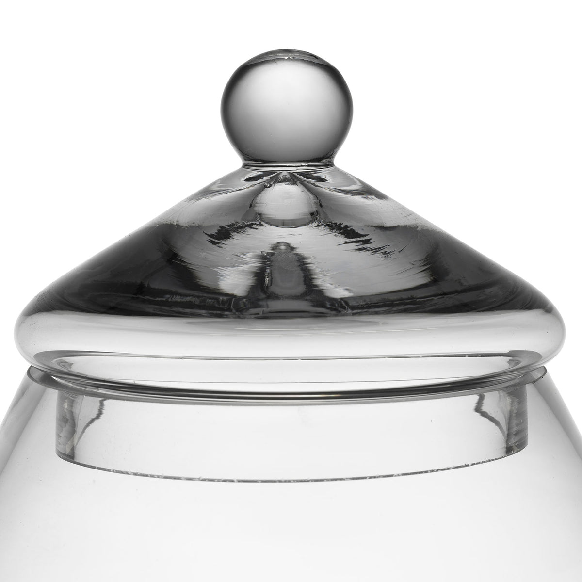 Jar With Lid Angele D21Xh18.5Cm Glass — The Hampton Home Shop