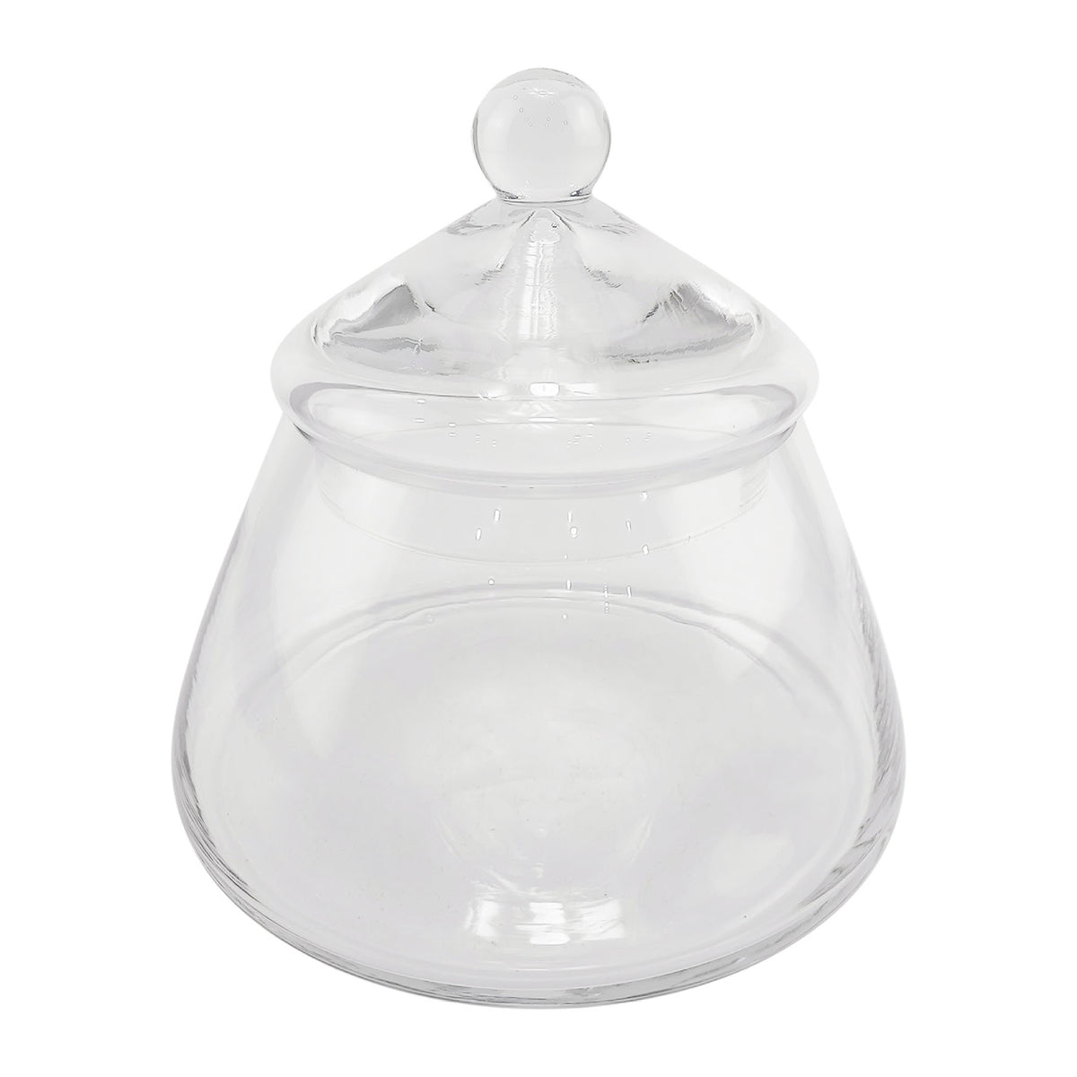 Jar With Lid Angele D21Xh18.5Cm Glass — The Hampton Home Shop