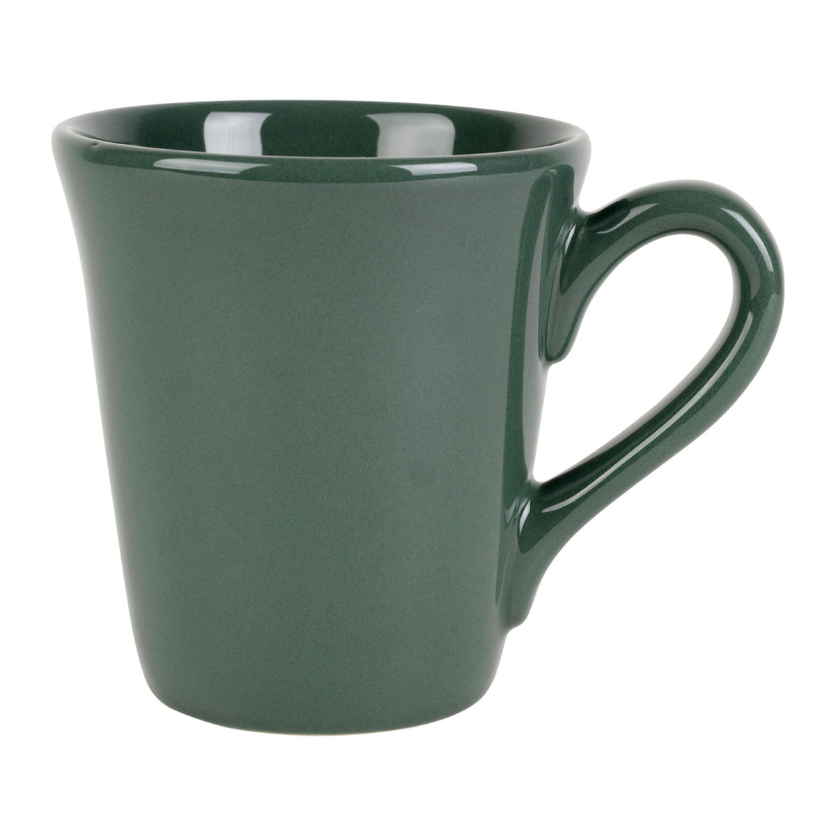Mug Americain Dark Green 50Cl Earthenware — The Hampton Home Shop
