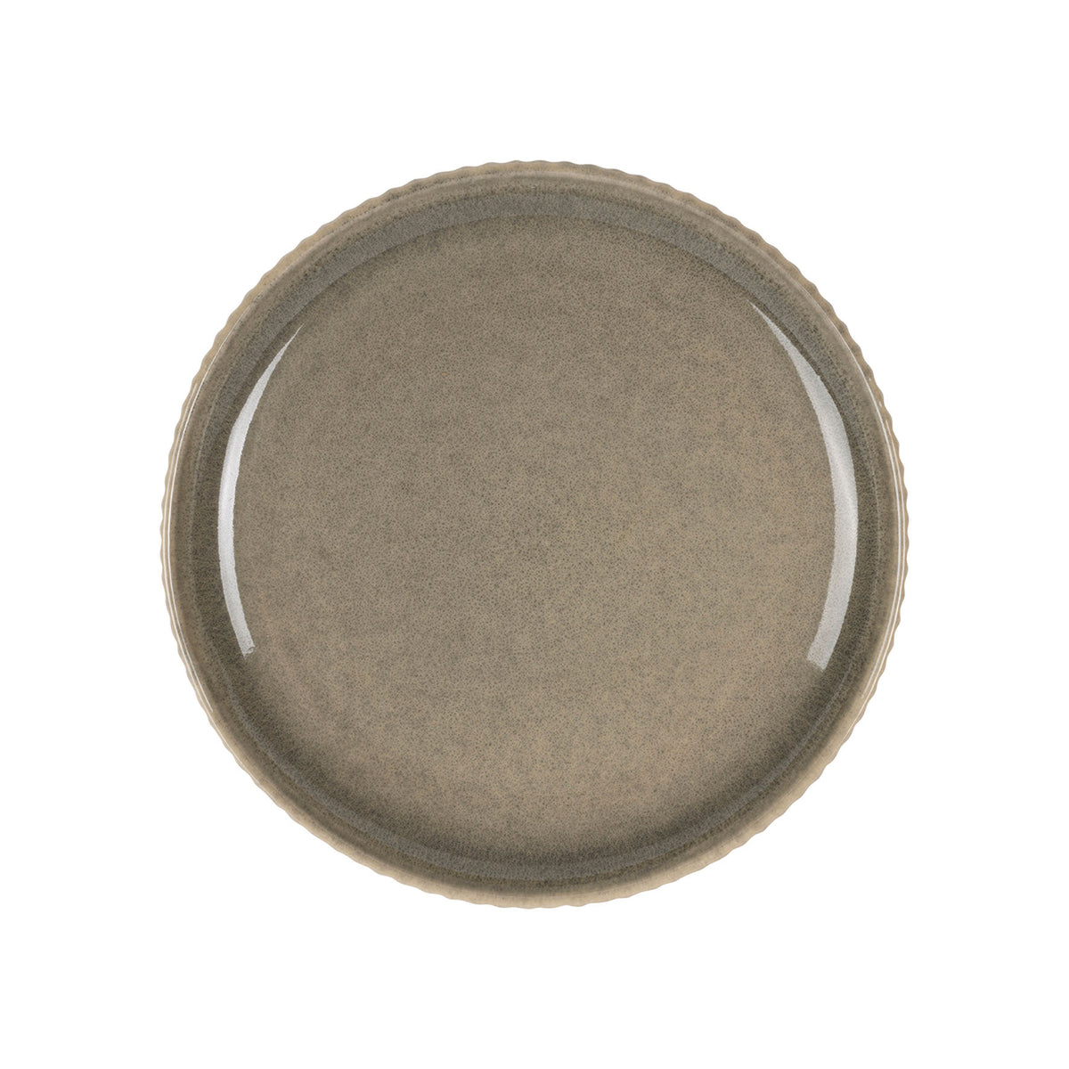 Dessert Plate Carla Grey D20.5Cm Stoneware — The Hampton Home Shop