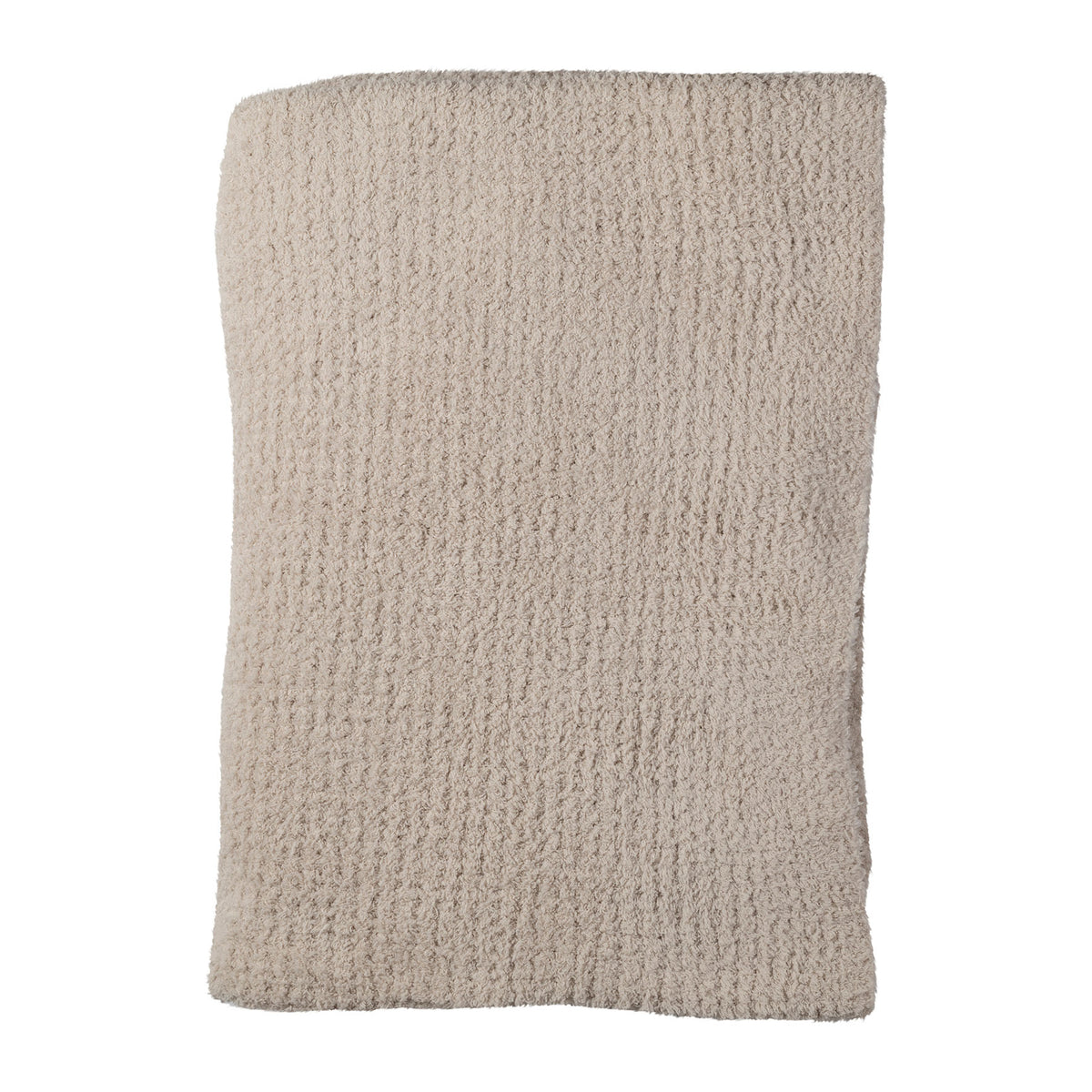 Plaid Alysse Taupe 170X130Cm Polyester — The Hampton Home Shop