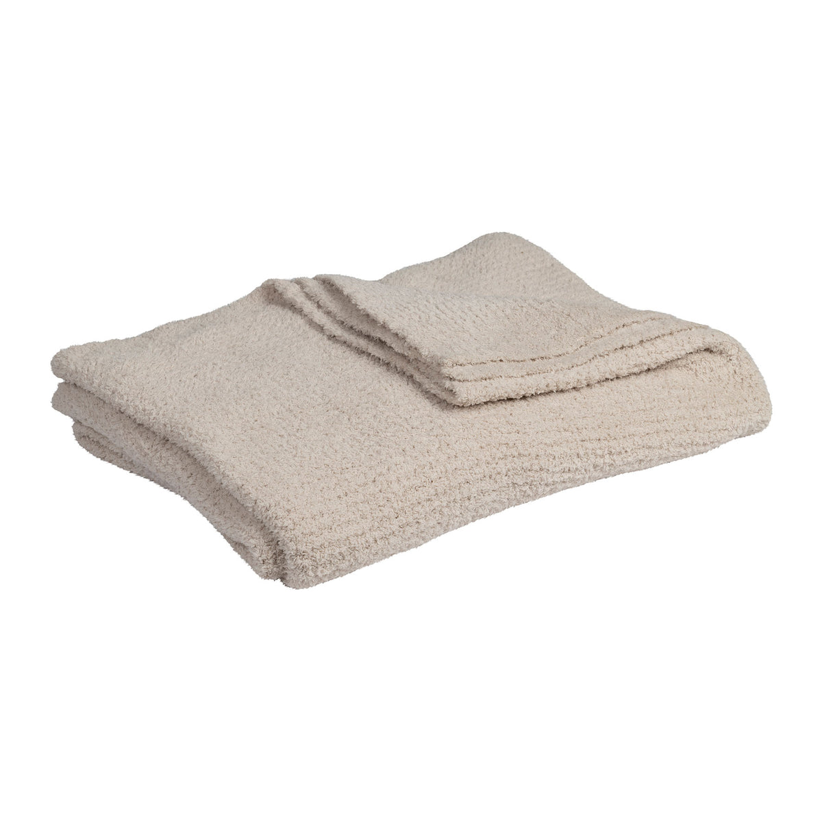 Plaid Alysse Taupe 170X130Cm Polyester — The Hampton Home Shop