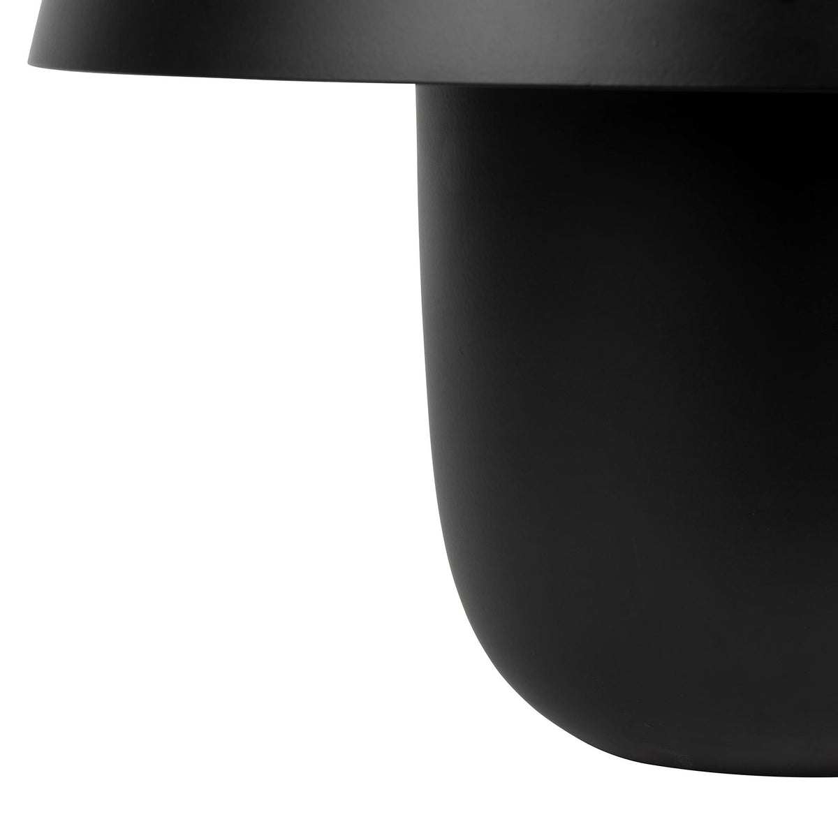 Lamp Champart Black D20-44X35-E27-Cable 1.60M Iron — The Hampton Home Shop