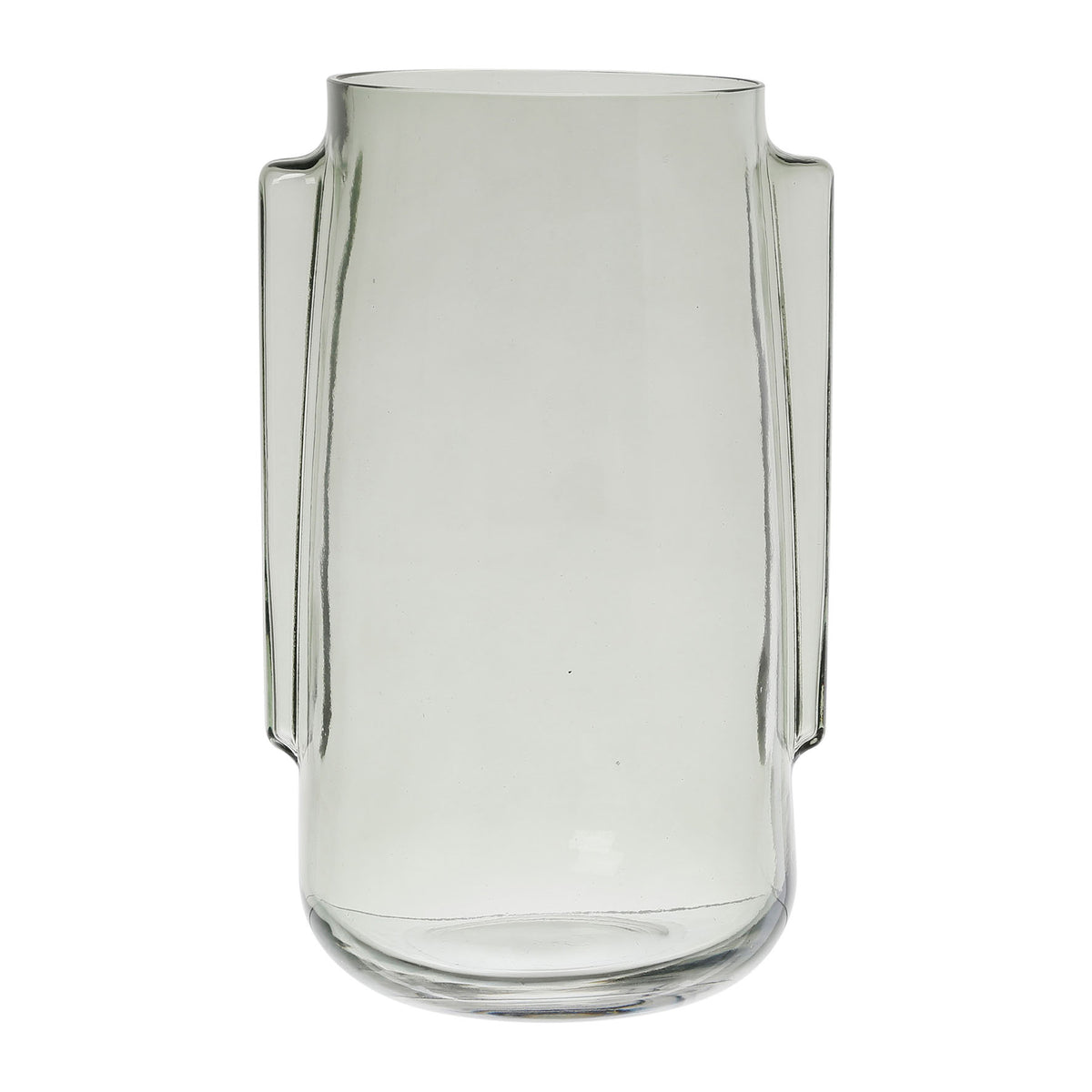 Vase Funky Light Green D17Xh27.5Cm Glass — The Hampton Home Shop
