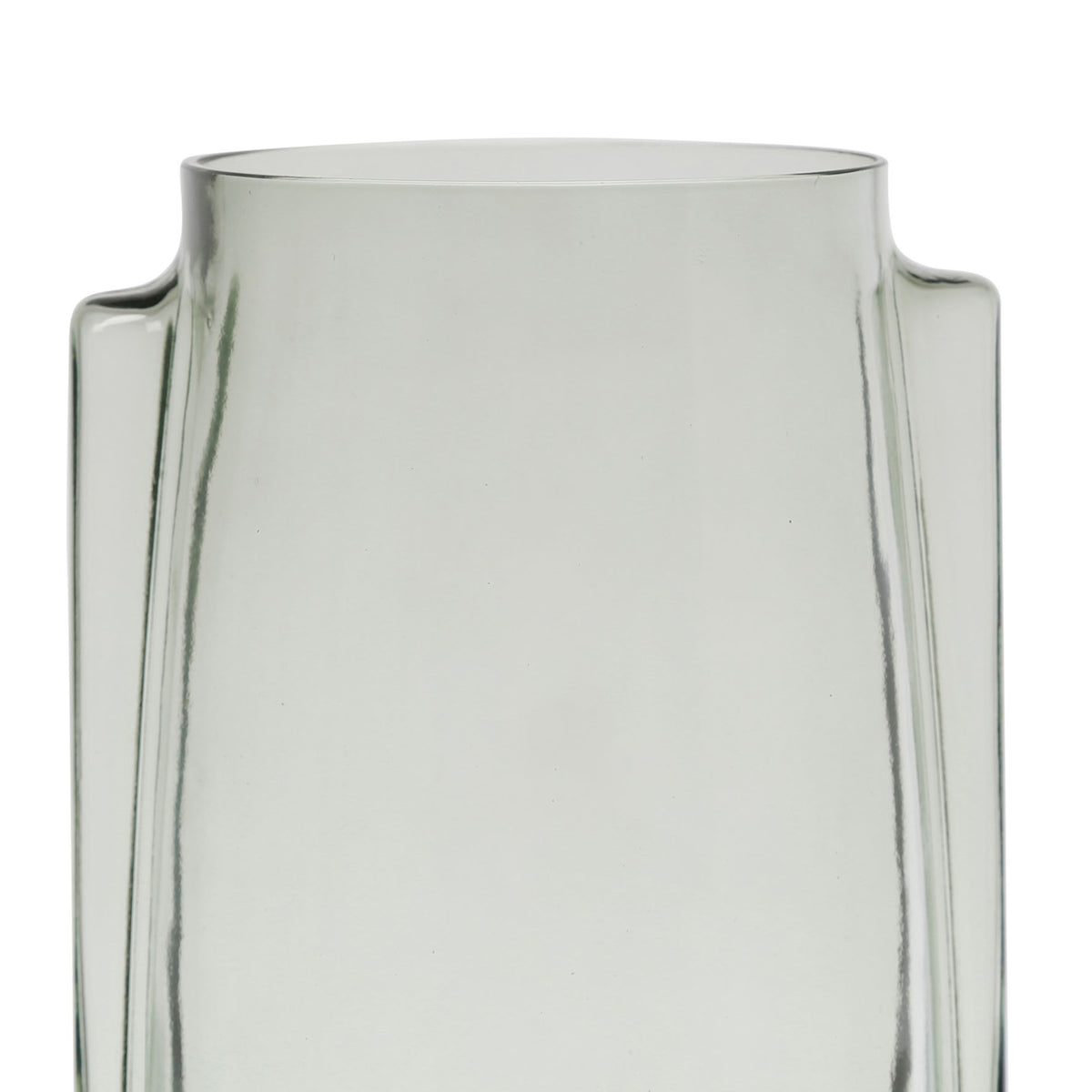 Vase Funky Light Green D17Xh27.5Cm Glass — The Hampton Home Shop