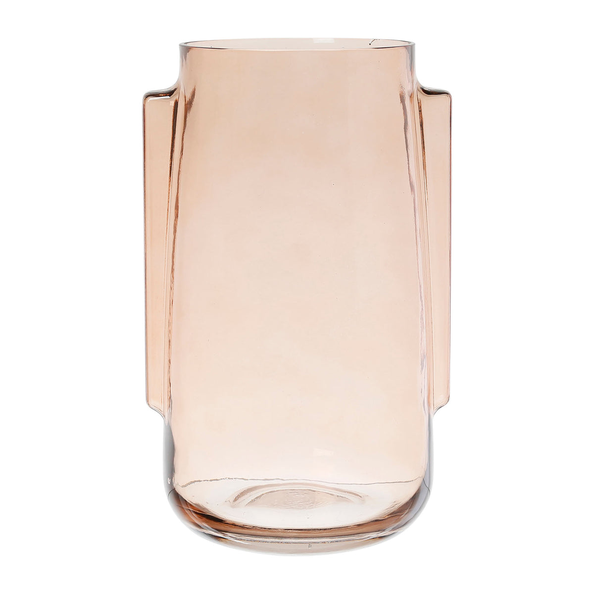 Vase Funky Terracotta D17Xh27.5Cm Glass — The Hampton Home Shop