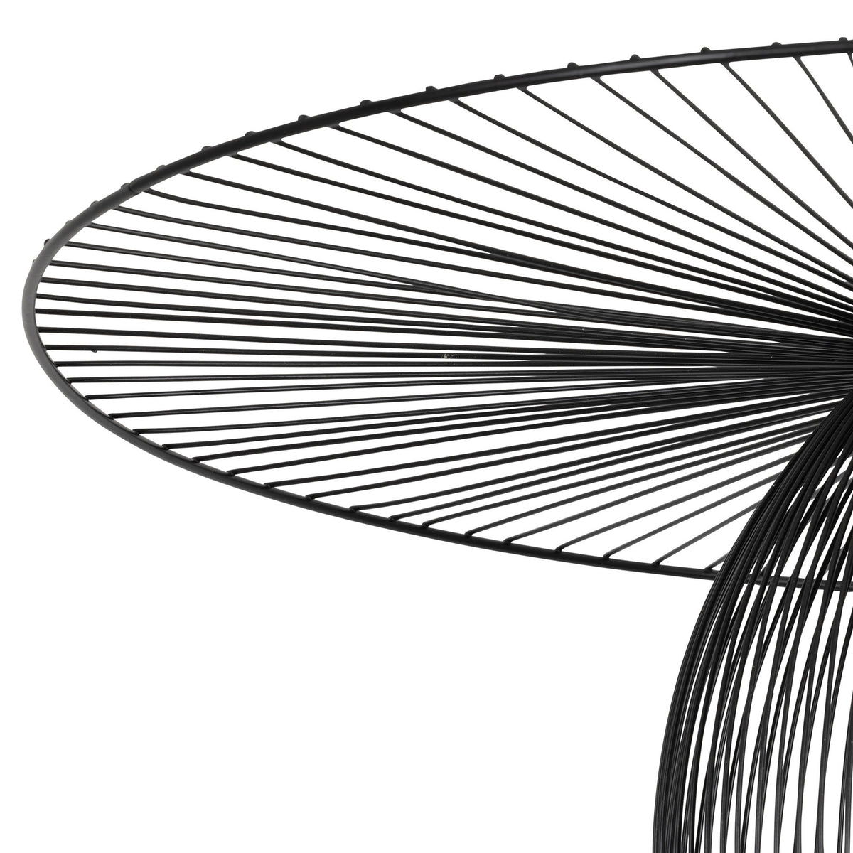Ceiling Lamp Ferline Black D60X18.5Cm Iron — The Hampton Home Shop