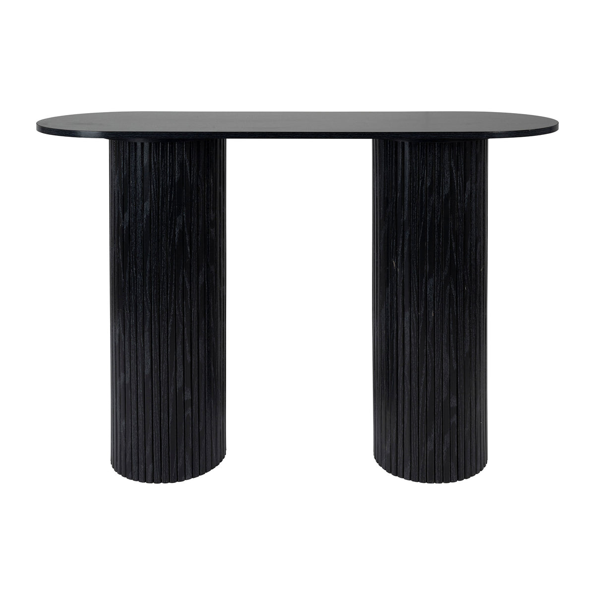 Console Saori Black 114.5X40Xh81Cm Mdf — The Hampton Home Shop