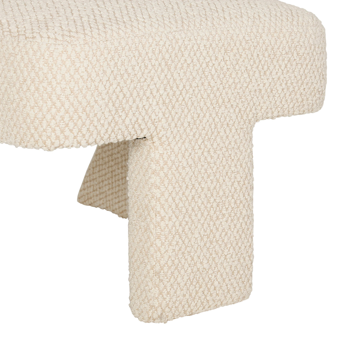 Armchair Klosen Ivory 70X70Xh77 Polyester+Acrylic — The Hampton Home Shop