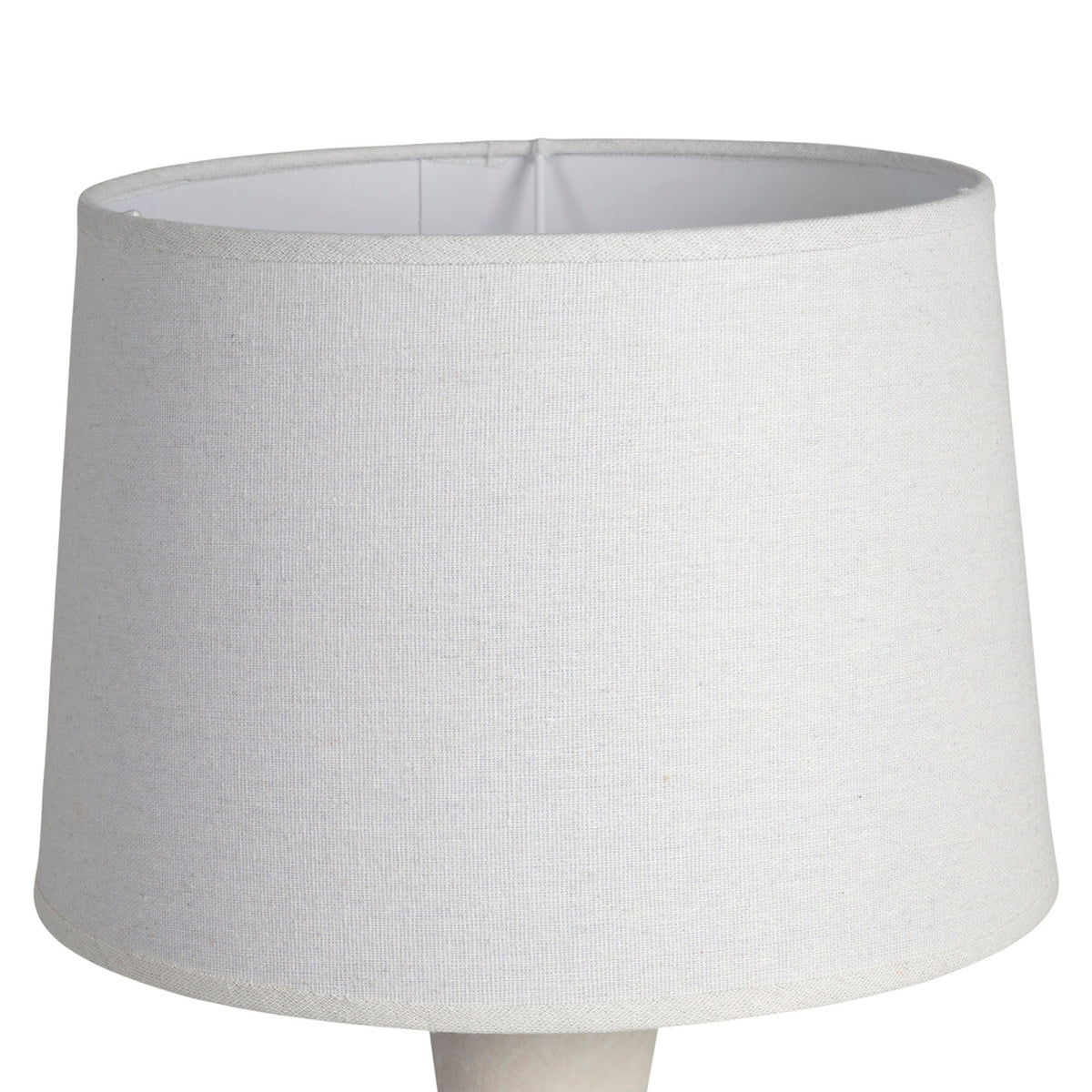 Lamp Klosen Off-White D24.5Xh52Cm Ceramic+Linen — The Hampton Home Shop