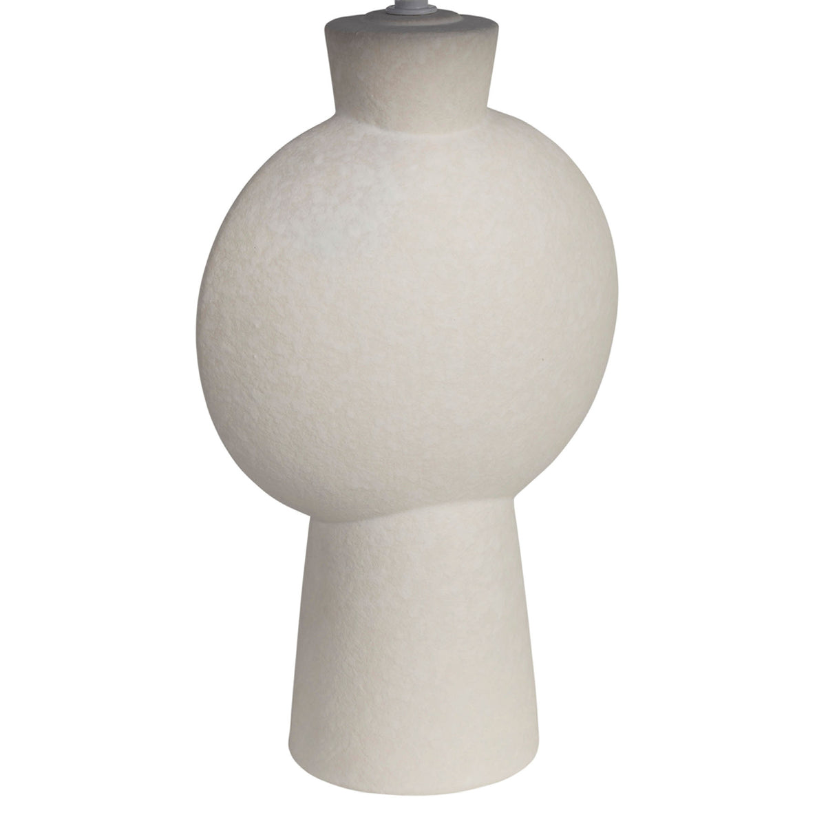 Lamp Klosen Off-White D24.5Xh52Cm Ceramic+Linen — The Hampton Home Shop