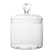 Jar Papille D13.5X17.5Cm Glass — The Hampton Home Shop