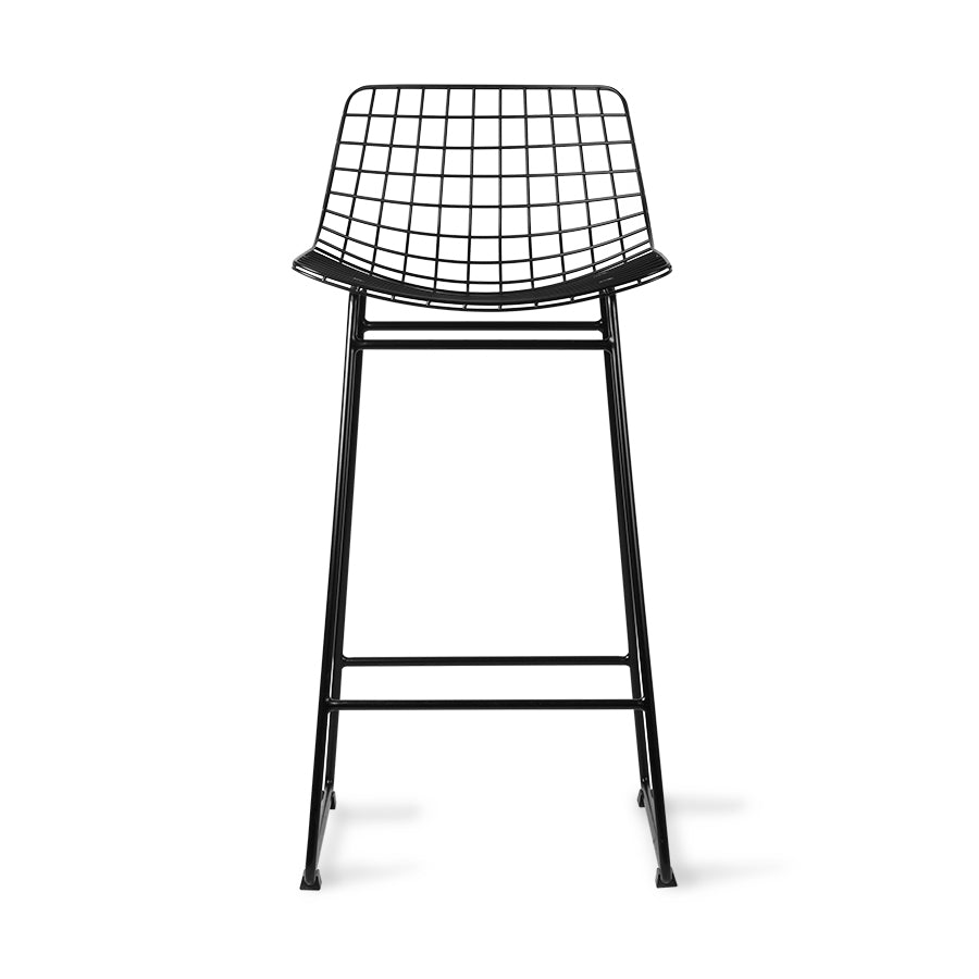 Wire Bar Stool Black — The Hampton Home Shop