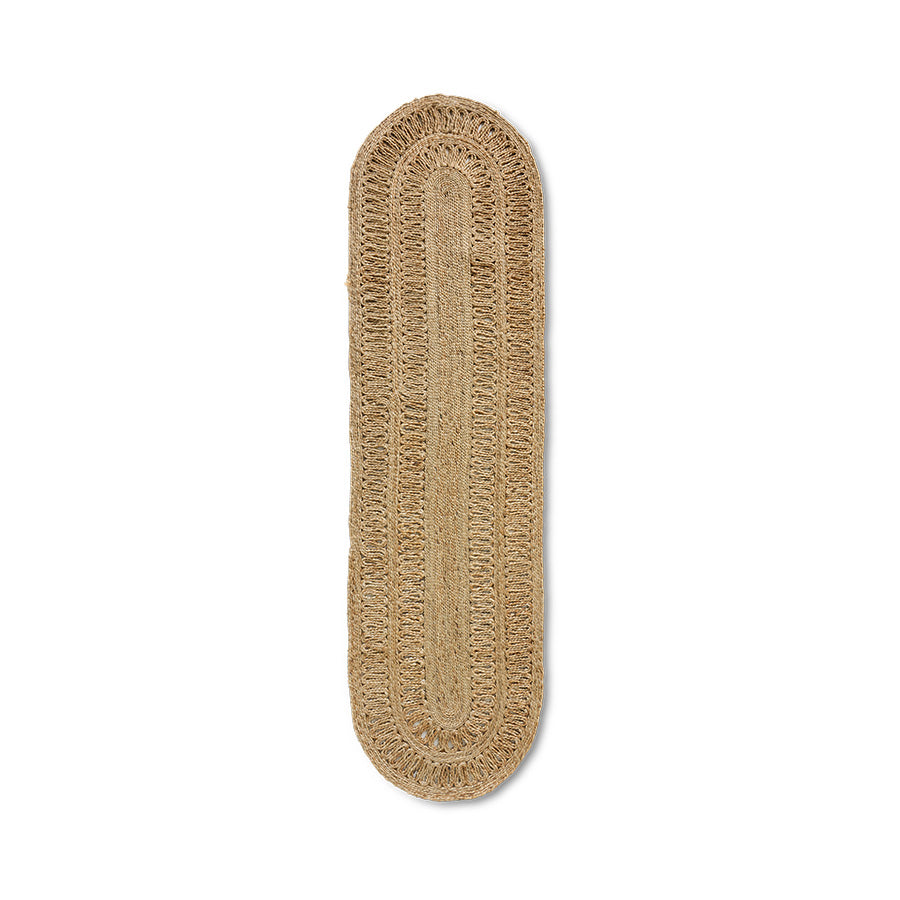 Soleil Jute Runner 80 X300 — The Hampton Home Shop