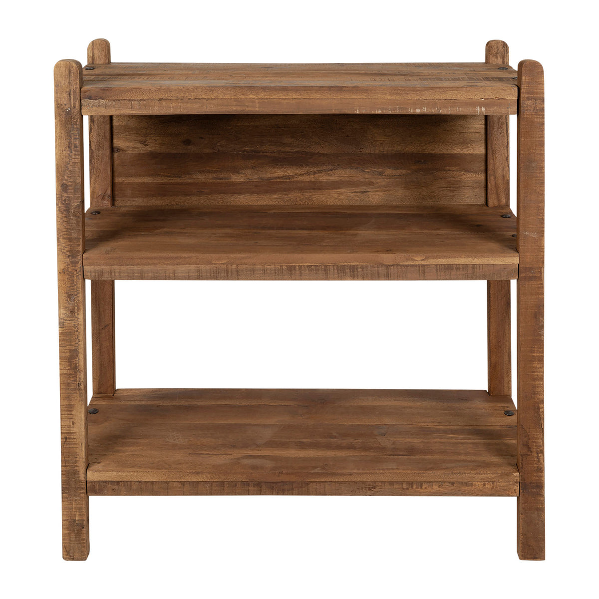 Shelf 3 Levels Campagne Nt 90X35H100 Recycled Wood — The Hampton Home Shop