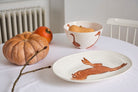 Deep Dish Basse-Cour Brown 44X32X5.5Cm Earthenware — The Hampton Home Shop