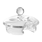 Sugar Pot W/Spoon Papille D7.5Xh9Cm Glass — The Hampton Home Shop