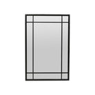 Mirror Osaka Black 60Xh90Cm Iron+Mdf — The Hampton Home Shop