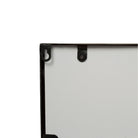 Mirror Osaka Black 60Xh90Cm Iron+Mdf — The Hampton Home Shop