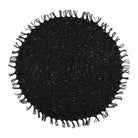 Round Placemat Tressine Black D44Cm Paper — The Hampton Home Shop
