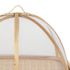 Tray W/Bell Cover X2 Ancile Nat 37H21+32H20 Bamboo — The Hampton Home Shop