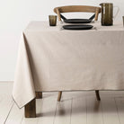 Placemat X2 Corino Natural 50X40Cm Washed Cotton — The Hampton Home Shop