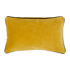 Cushion Cover Velvetin Mustard 50X30 Cotton Velvet — The Hampton Home Shop