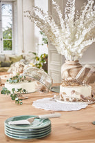 Stemmed Cake Dish W/Bell Cover Gaia D30Xh25 Glass — The Hampton Home Shop