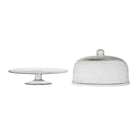 Stemmed Cake Dish W/Bell Cover Gaia D30Xh25 Glass — The Hampton Home Shop
