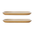 Tray X2 Bordemer Taupe+Gold 16X16Cm Iron — The Hampton Home Shop