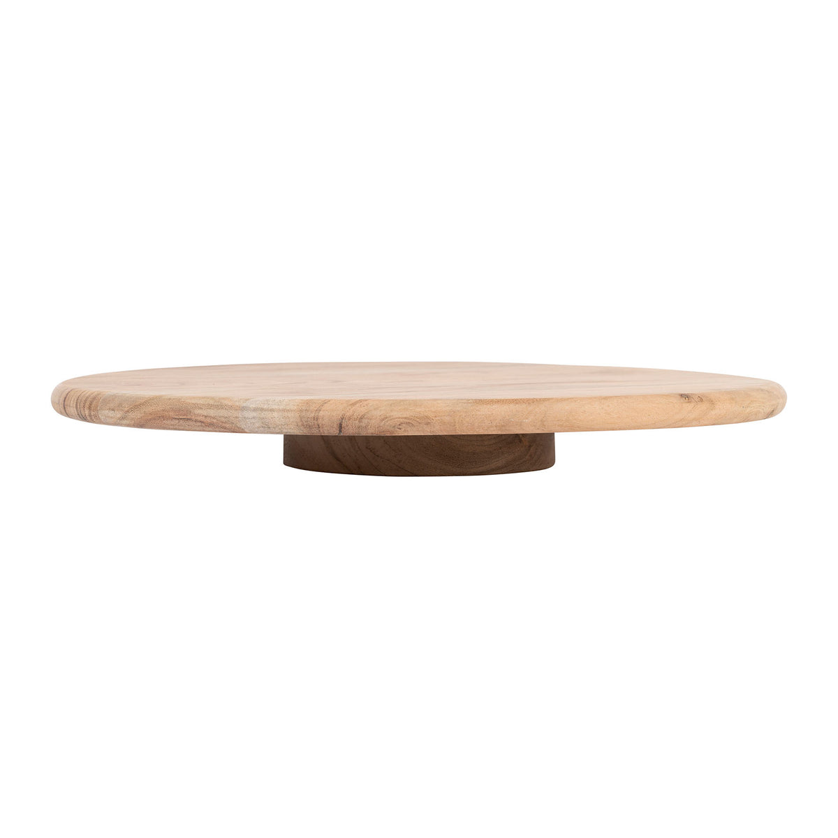 Lazy Susan Dalbert Nat D39.5Xh4.5Cm Acacia Wood — The Hampton Home Shop