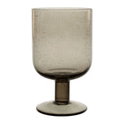Stemmed Glass Pernille Smoked 40Cl Bubble Glass — The Hampton Home Shop