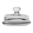 Round Butter Dish Elice D13Xh8Cm Glass — The Hampton Home Shop