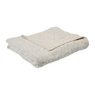 Plaid Ombelio Natural+Silver 150X125 Cotton+Lurex — The Hampton Home Shop