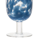 Wine Glass Preline Blue 30Cl-D8Xh14Cm Glass — The Hampton Home Shop