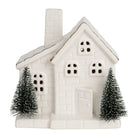 Led Light Deco House Frize White+Green+Gold 11Xh13 — The Hampton Home Shop