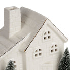 Led Light Deco House Frize White+Green+Gold 11Xh13 — The Hampton Home Shop