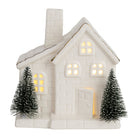 Led Light Deco House Frize White+Green+Gold 11Xh13 — The Hampton Home Shop