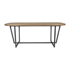 Dining Table Alpinia Nt+Black 200X100H75 Iron+Fir — The Hampton Home Shop